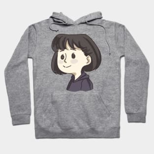 Short hair girl Hoodie